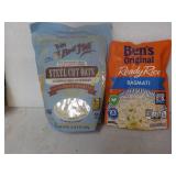 Steel Cut Oats and Basmati Rice...