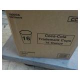 Case of 1000 cups 16 oz...