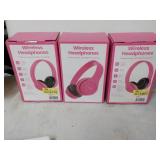 3 Wireless Headphones...