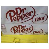 2 Diet Dr. Pepper 12 packs...