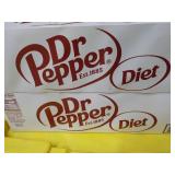 2 Diet Dr. Pepper 12 packs...