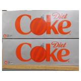 2 Diet Coke 12 Packs...