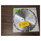 12' Diamond Turbo Blade, D12TS20...