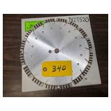 12' Diamond Turbo Blade, D12TS20...