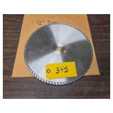 12' Diamond Turbo Blade, D12T...