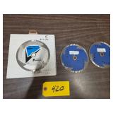 (3) Diamond Vantage 6' Diamond Blad...