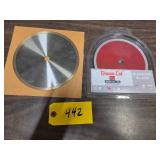 8' & 7' Wet Tile Diamond Blades...