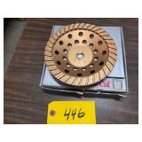 7' Diamond Grinding Wheel, D7C...