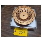 7' Diamond Grinding Wheel, D7D, Wit...