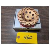 5' Swirl Diamond Grinding Wheel, Wi...