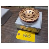 5' Diamond Grinding Wheel, D5D, Wit...