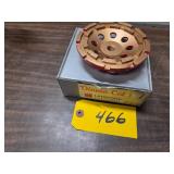 5' Diamond Grinding Wheel, D5D, Wit...