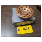 5' Diamond Grinding Wheel, D5D, Wit...