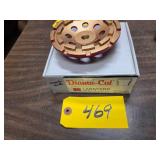5' Diamond Grinding Wheel, D5D, Wit...