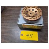 5' Diamond Grinding Wheel, D5D, Wit...