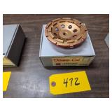 5' Diamond Grinding Wheel, D5D, Wit...