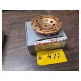 5' Diamond Grinding Wheel, D5D, Wit...