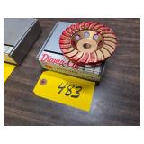 4' Diamond Grinding Wheel, D4C, Wit...