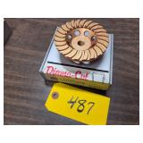 4' Diamond Grinding Wheel, D4F, Wit...