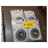(5) 4' HD Spiral Turbo Diamond Cup ...