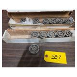 (12) DS35THS Diamond Plug Stones...