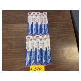(10) 5 pks. Lenox 8' 24 TPI Recipro...
