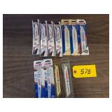 (11) 5 pks. Assorted Lenox 6'  Reci...