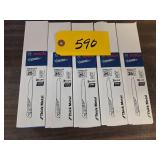 (5) 25 pks. Bosch 9'  8/10 Reciproc...