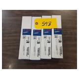 (4) 25 pks. Bosch 9'  5/8 Reciproca...
