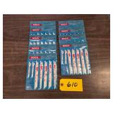 (9) Bosch 7 pc. Reciprocating Blade...