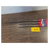 Bosch 9/16x21', 9/16'x13', 1/2'x13'...
