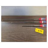 Bosch 1/2'x29', 1/2'x21', 1/2'x13' ...