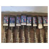 (8) Assorted Bosch SDS Plus Carbide...