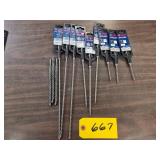(12) Assorted Bosch SDS Plus Carbid...
