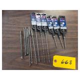 (12) Assorted Bosch SDS Plus Carbid...