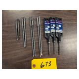 (12) Assorted Bosch SDS Plus Carbid...
