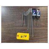 (12) Assorted Bosch SDS Plus Carbid...