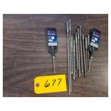 (12) Assorted Bosch SDS Plus Carbid...