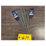 (12) Assorted Bosch SDS Plus Carbid...