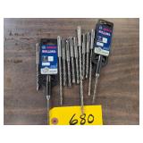 (12) Assorted Bosch SDS Plus Carbid...