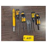 (12) Assorted Dewalt SDS Plus Carbi...