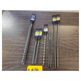 (8) Assorted Bosch SDS Plus Full He...