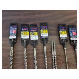 (8) Assorted Bosch SDS Plus Full He...
