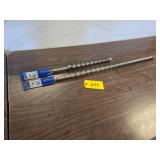 (2) Bosch Spline Carbide Drill Bits...