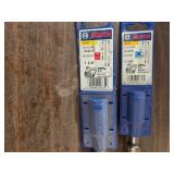 (2) Bosch Spline Carbide Drill Bits...
