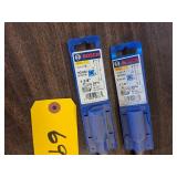 (2) Bosch Spline Carbide Drill Bits...