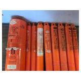 (9) Assorted TE-F Shaft Carbide Tip...