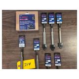(11) Bosch Straight Shank Auger Bit...
