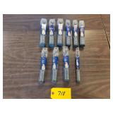 (10) Bosch Straight Shank Auger Bit...