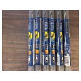 (6) Bosch Wire Installer Drill Bits...
